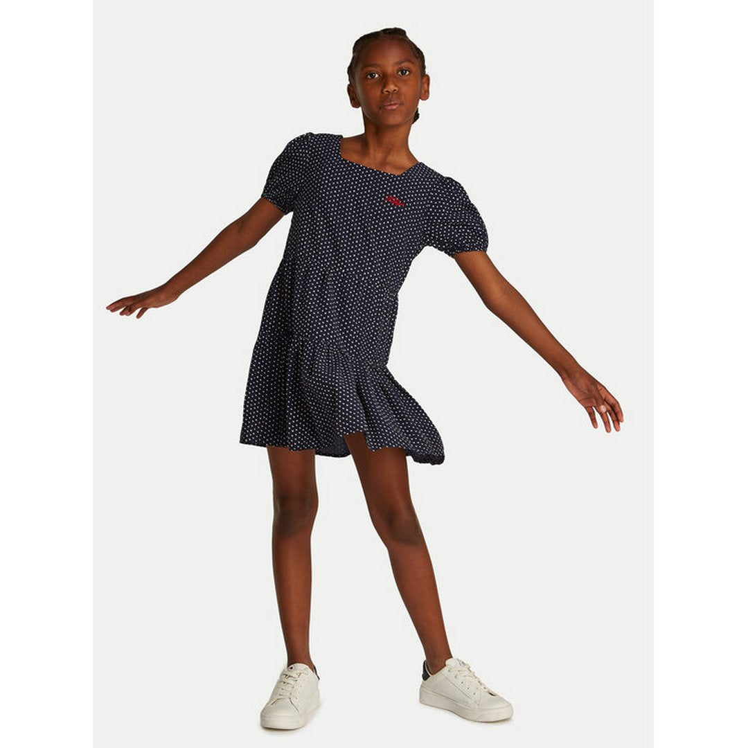 Star Print Dress Ss Dark Night Navy / 10