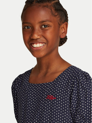 Star Print Dress Ss Dark Night Navy / 10