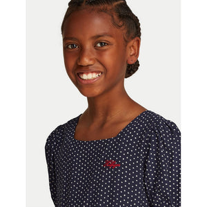 Star Print Dress Ss Dark Night Navy / 10