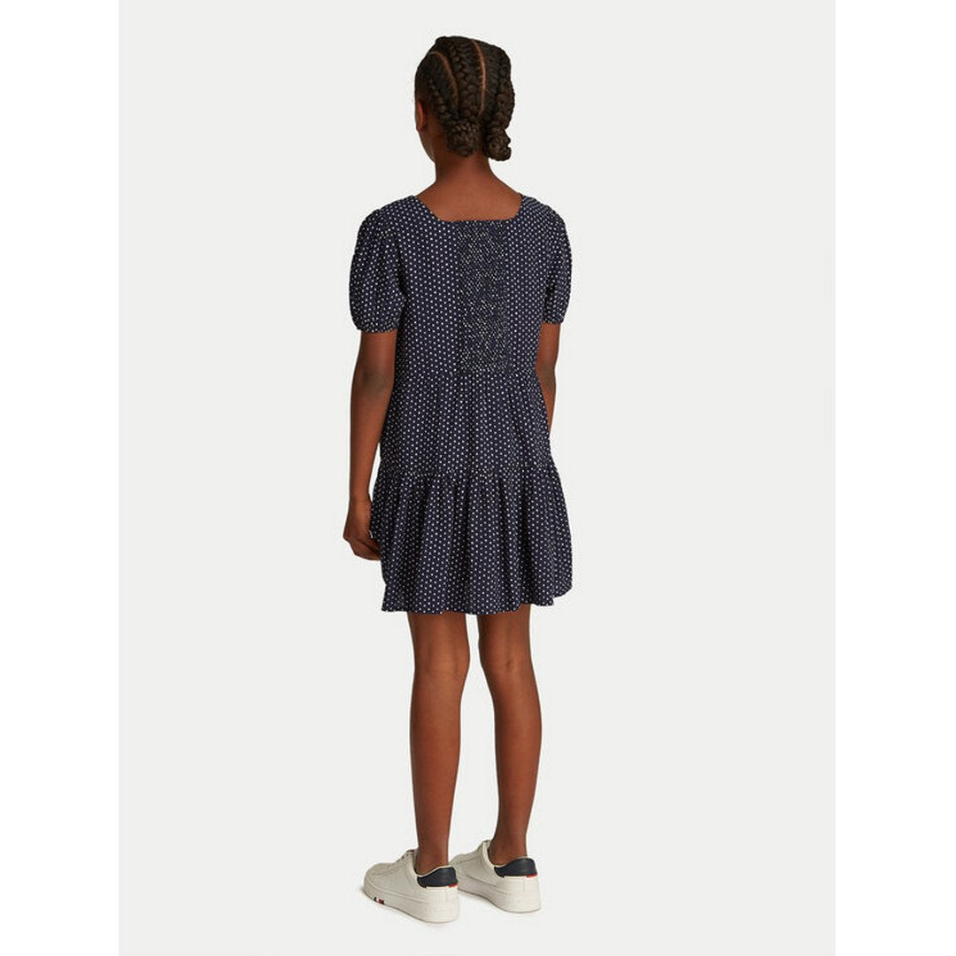Star Print Dress Ss Dark Night Navy / 10