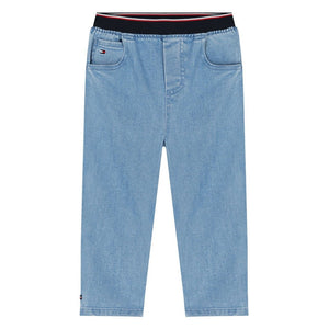 Micro Global Stripe Denim Pants Denim Medium / 80