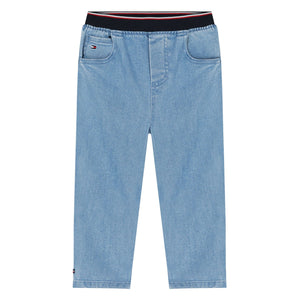 Micro Global Stripe Denim Pants Denim Medium / 80