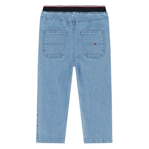 Micro Global Stripe Denim Pants Denim Medium / 80