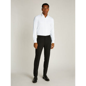 Performance Solid Slim Shirt Bright White / 42