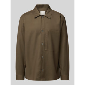 Cotton Viscose Tailoring Shirt Tarmac / L