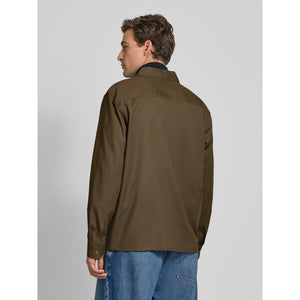 Cotton Viscose Tailoring Shirt Tarmac / L