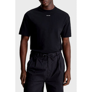 Nano Logo Interlock T-Shirt Ck Black / XS
