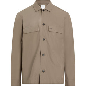 Cotton Blend Overshirt Goblin Blue / L
