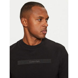 Structured Embroidery T-Shirt Ck Black / L