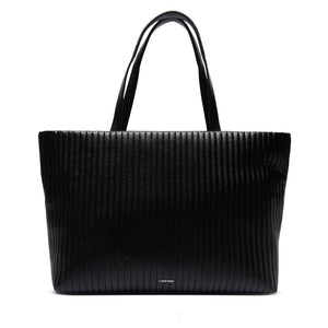 Mini Line Quilt Medium Shopper Pvh Black / OS