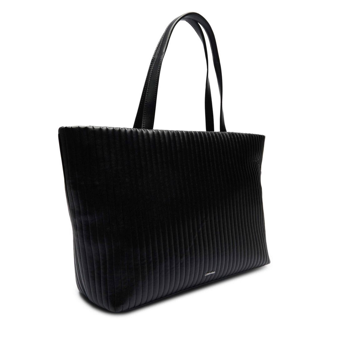 Mini Line Quilt Medium Shopper Pvh Black / OS
