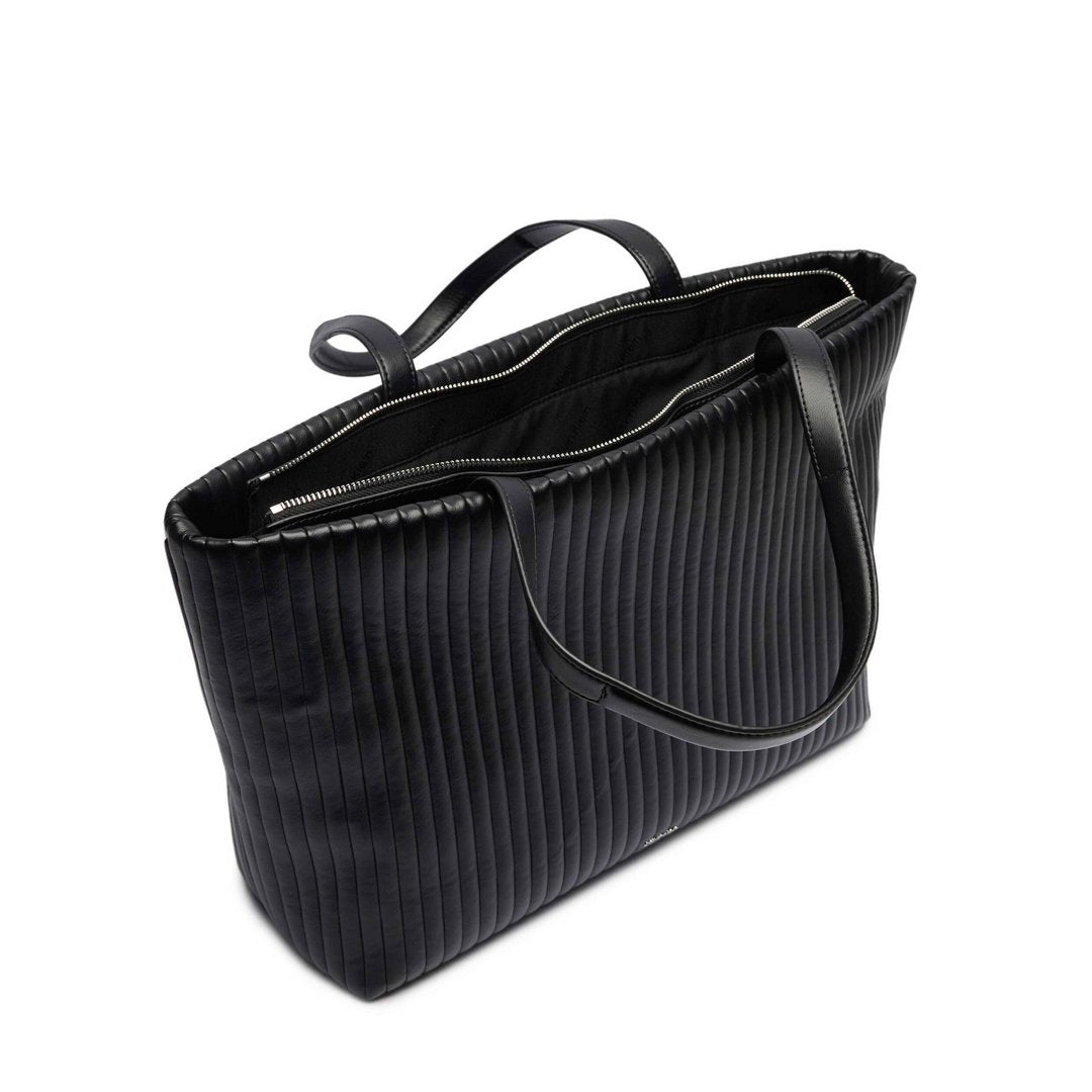 Mini Line Quilt Medium Shopper Pvh Black / OS