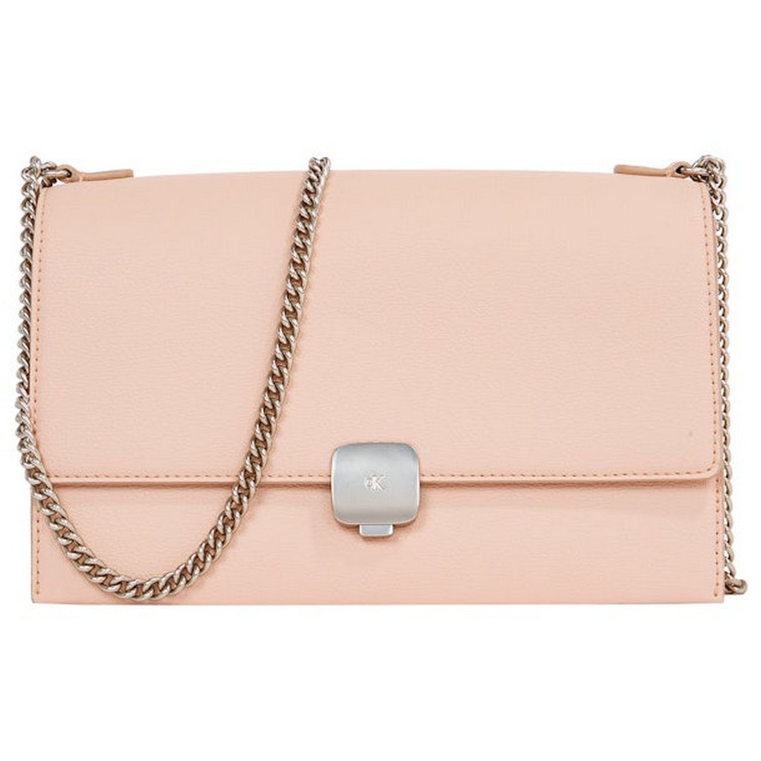 Forged Chain Flap Bag27 Rose Dust / OS