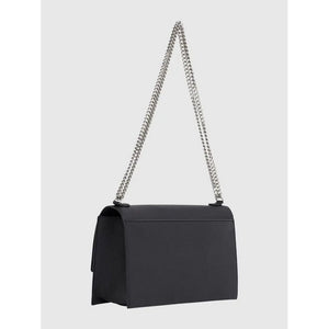 Forged Chain Flap Bag27 Black / OS