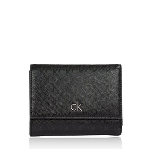 Ck Daily Medium Trifold_Mono Classic Mono Black / OS
