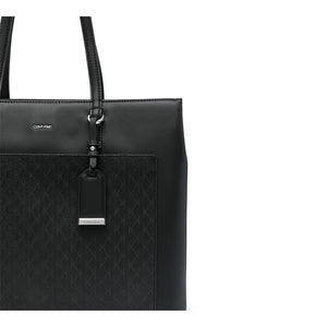 Ck Must Medium Shopper_Mono Classic Mono Black / OS