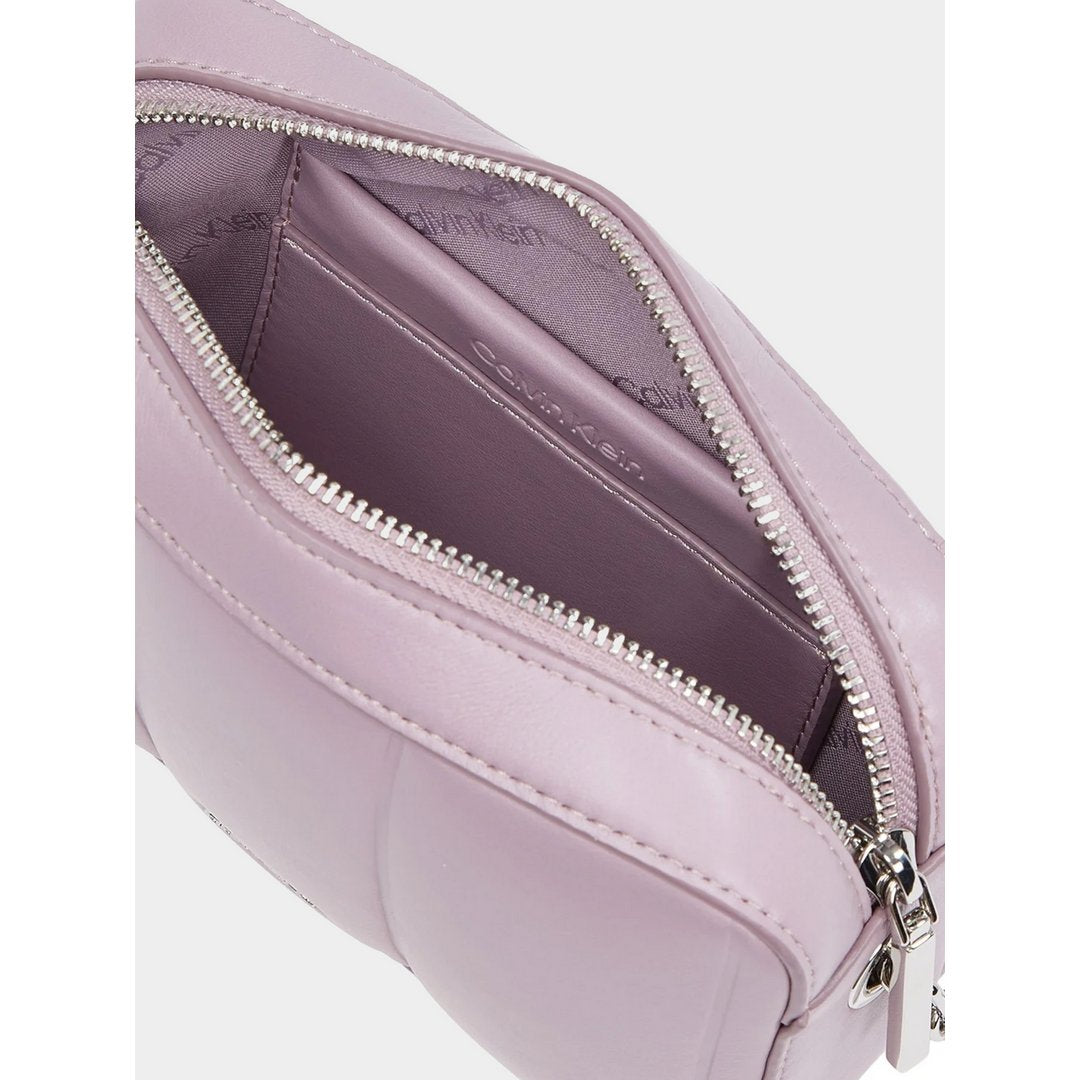 Line Quilt Camera Bag Sea Fog / OS