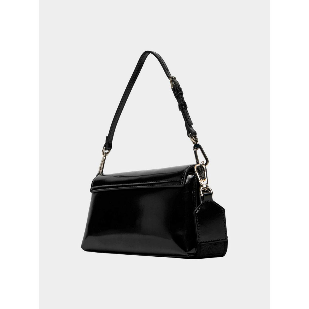 Ck Must Dbl Strap Mini Bag_Shiny Pvh Black / OS
