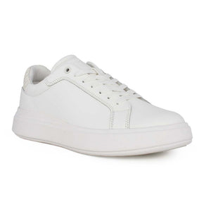 Low Top Lace Up Woven Triple White / 42