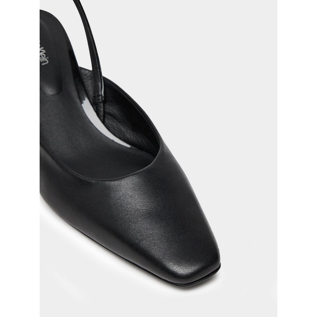 Heel Sling Pump 50 - Lth Ck Black / 41