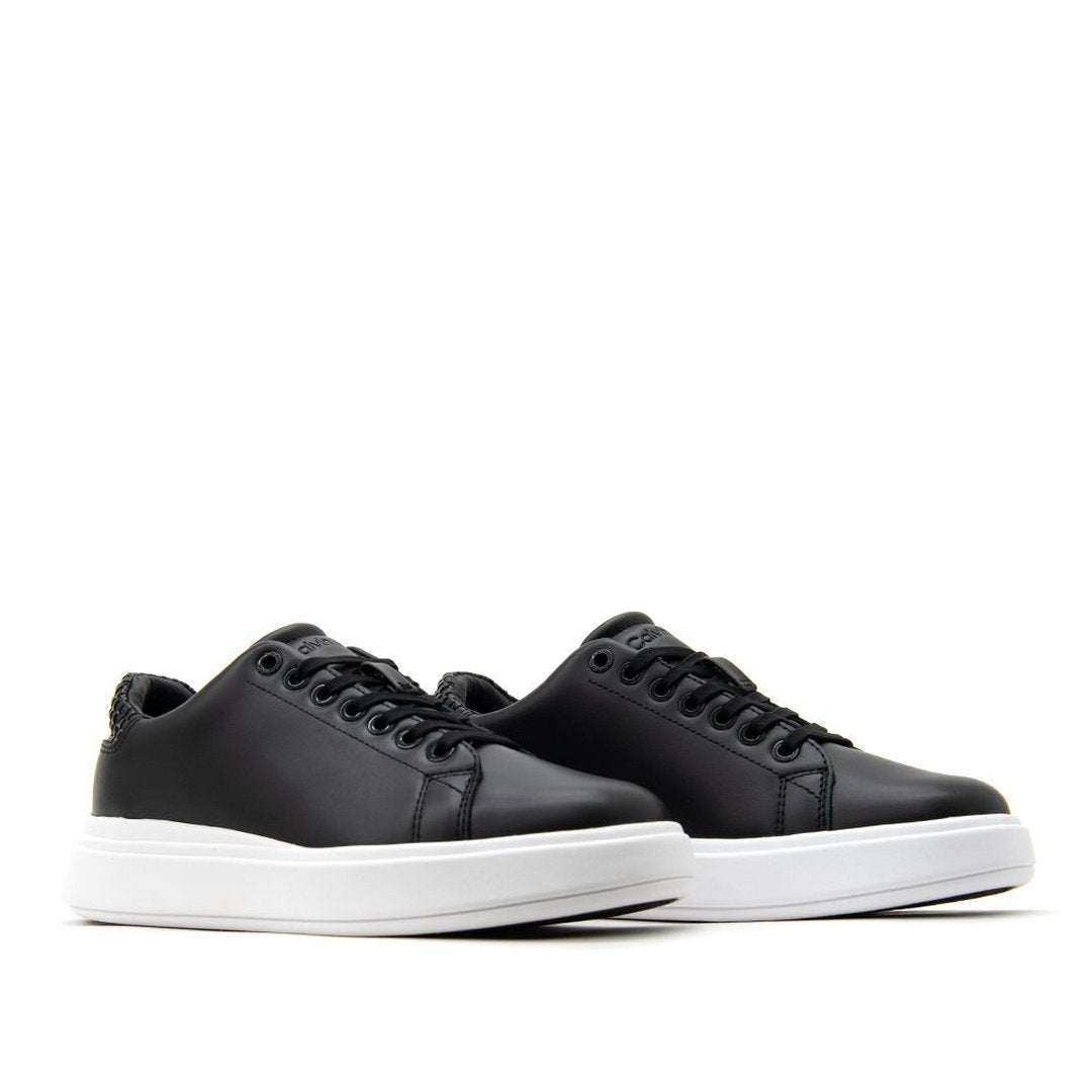 Cupsole Lace Up - Woven Lth Ck Black / 41