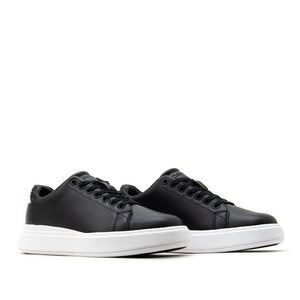 Cupsole Lace Up - Woven Lth Ck Black / 41