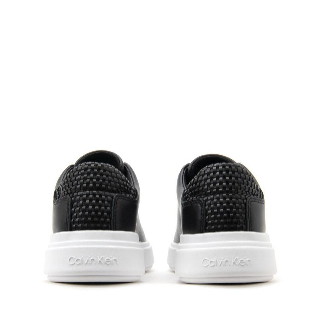 Cupsole Lace Up - Woven Lth Ck Black / 41