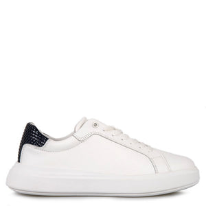 Low Top Lace Up Woven Light Grey/Goblin Blue / 42