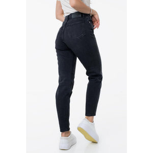 Mom Jean Denim Black / 2827