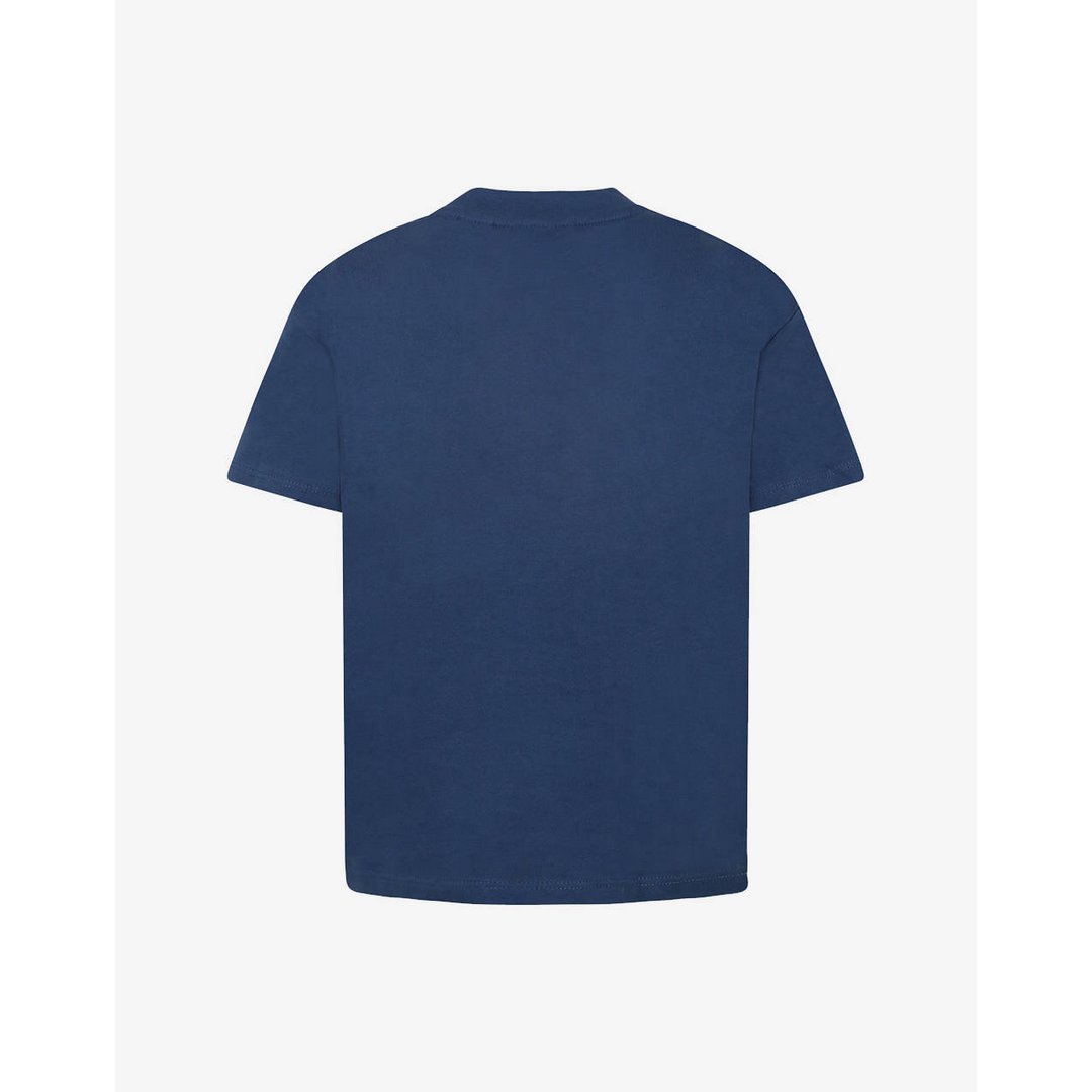 Embossed Check Mono Ss T-Shirt Ensign Blue / 10