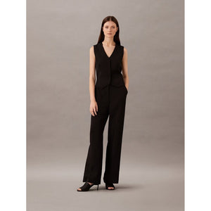 Soft Twill Waistcoat Ck Black / 42