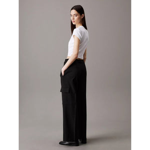 Relaxed Leg Tailored Pant Ck Black / NI30