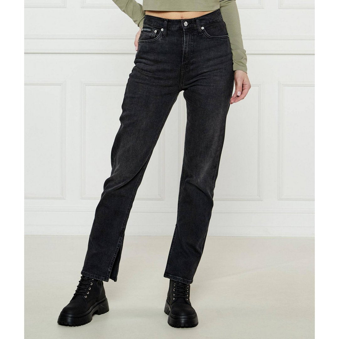 Authentic Slim Straight Denim Black / 3027