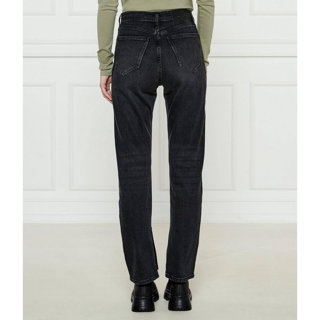 Authentic Slim Straight Denim Black / 3027