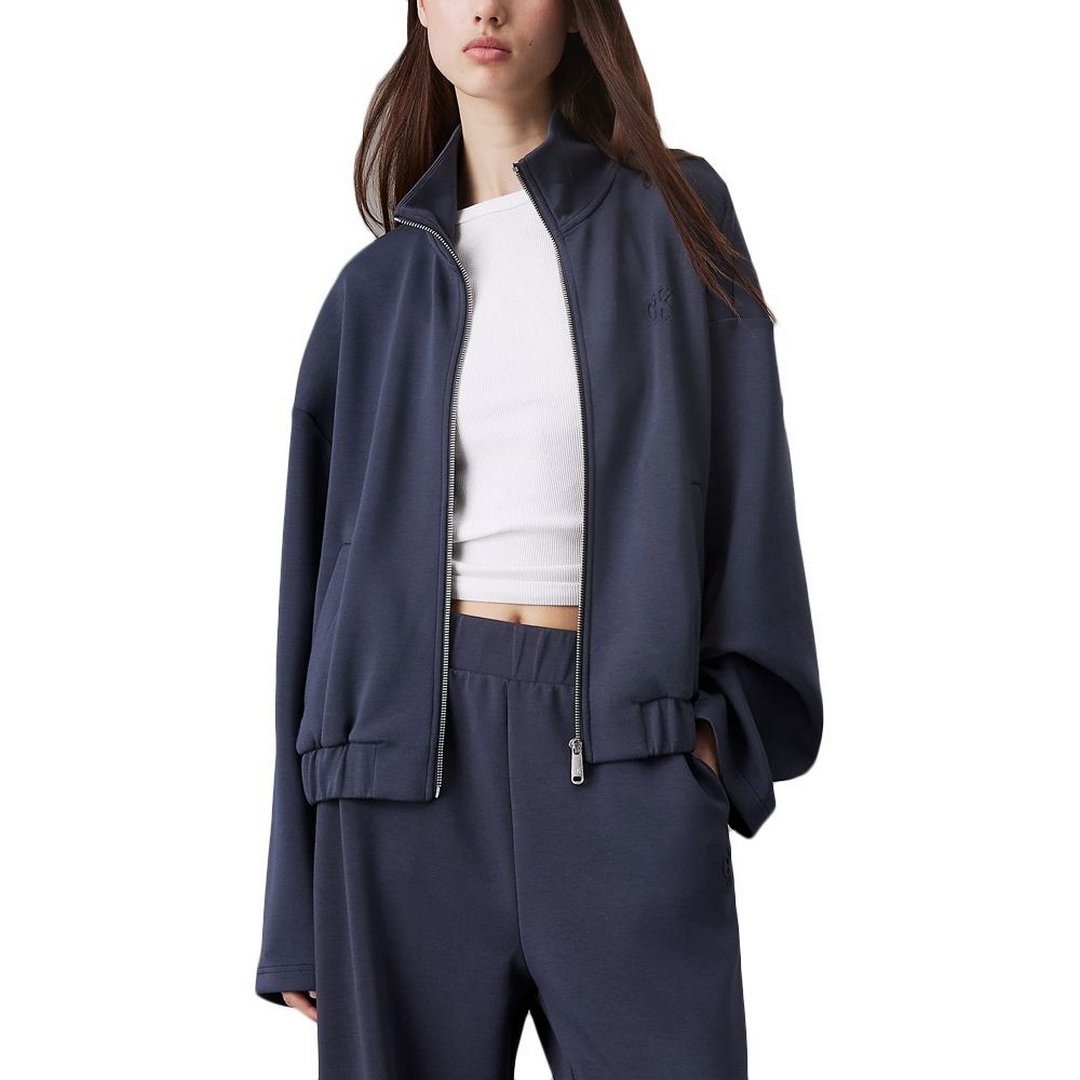 Heavy Modal Zip-Through India Ink / L