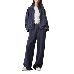 Heavy Modal Zip-Through India Ink / L