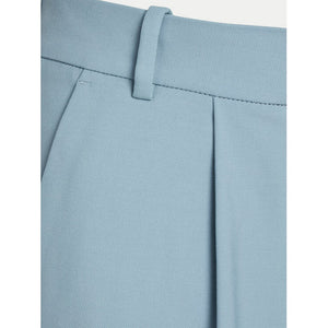 Stretch Wool Wide Leg Pant Arona / 42