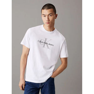 Ss Hero Monogram Tee 30S Eu Opt BRILLIANT WHITE / L