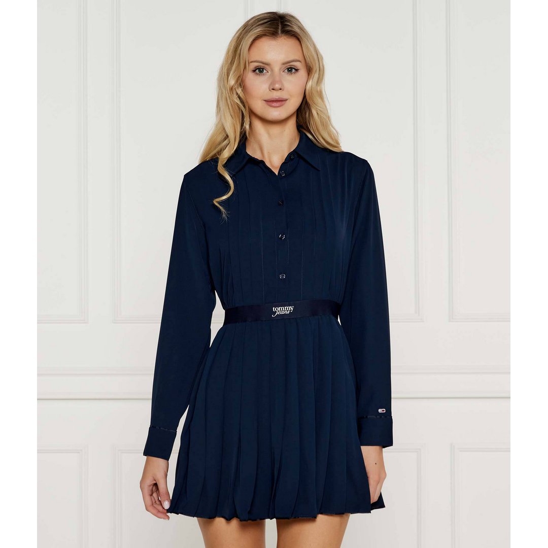 Tjw Tape Shirt Dress Dark Night Navy / L