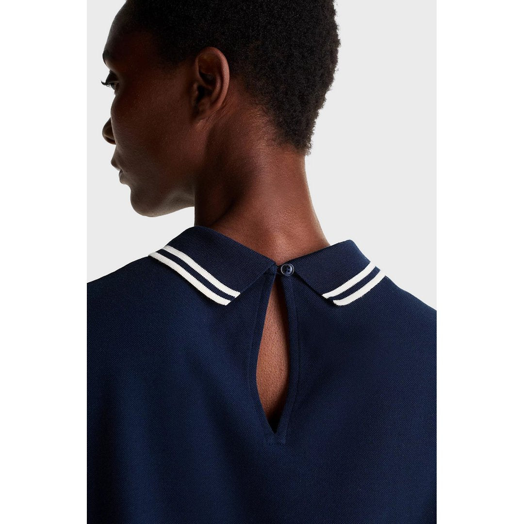 Reg Varsity C-Nk Polo Ss Dark Night Navy / L