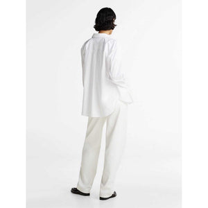 Ess Poplin Easy Fit Shirt Th Optic White / 42