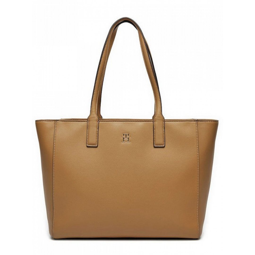 Th Soft Logo Tote Safari Canvas / OS