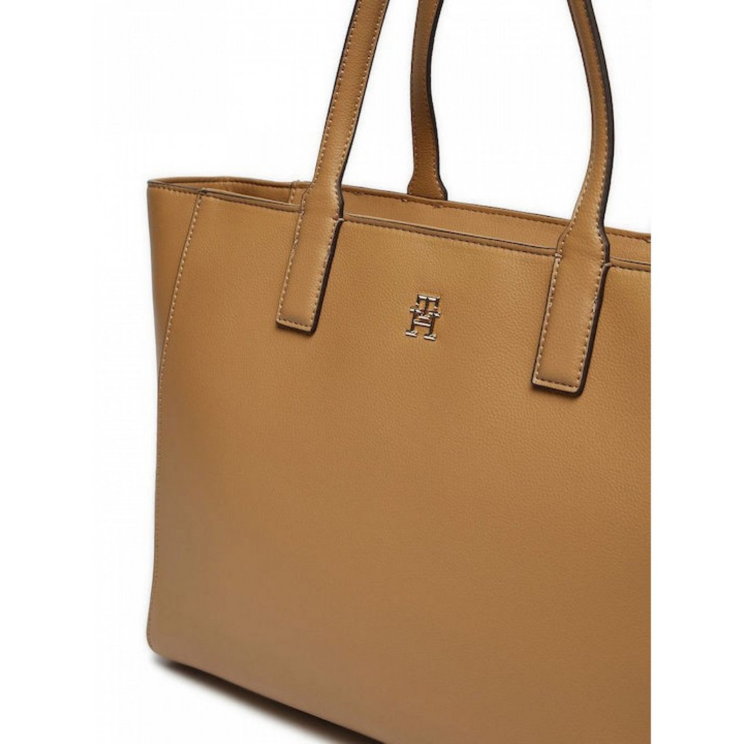 Th Soft Logo Tote Safari Canvas / OS