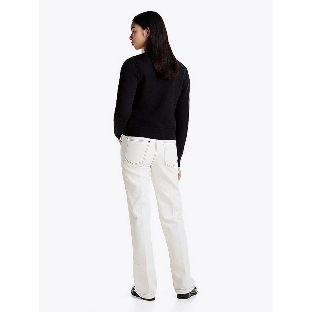 Ul Down Knit Mix Jkt Black / L