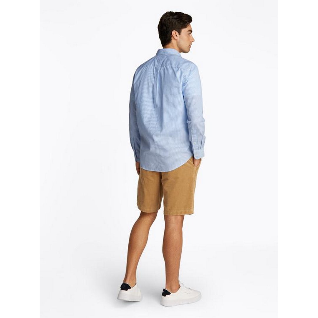 Flex Poplin Classic Stp Rf Shirt Sweet Blue / Optic White / L