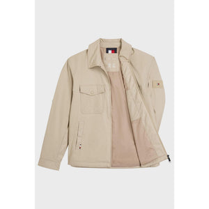 Padded Shirt Jacket Sandalwood / L