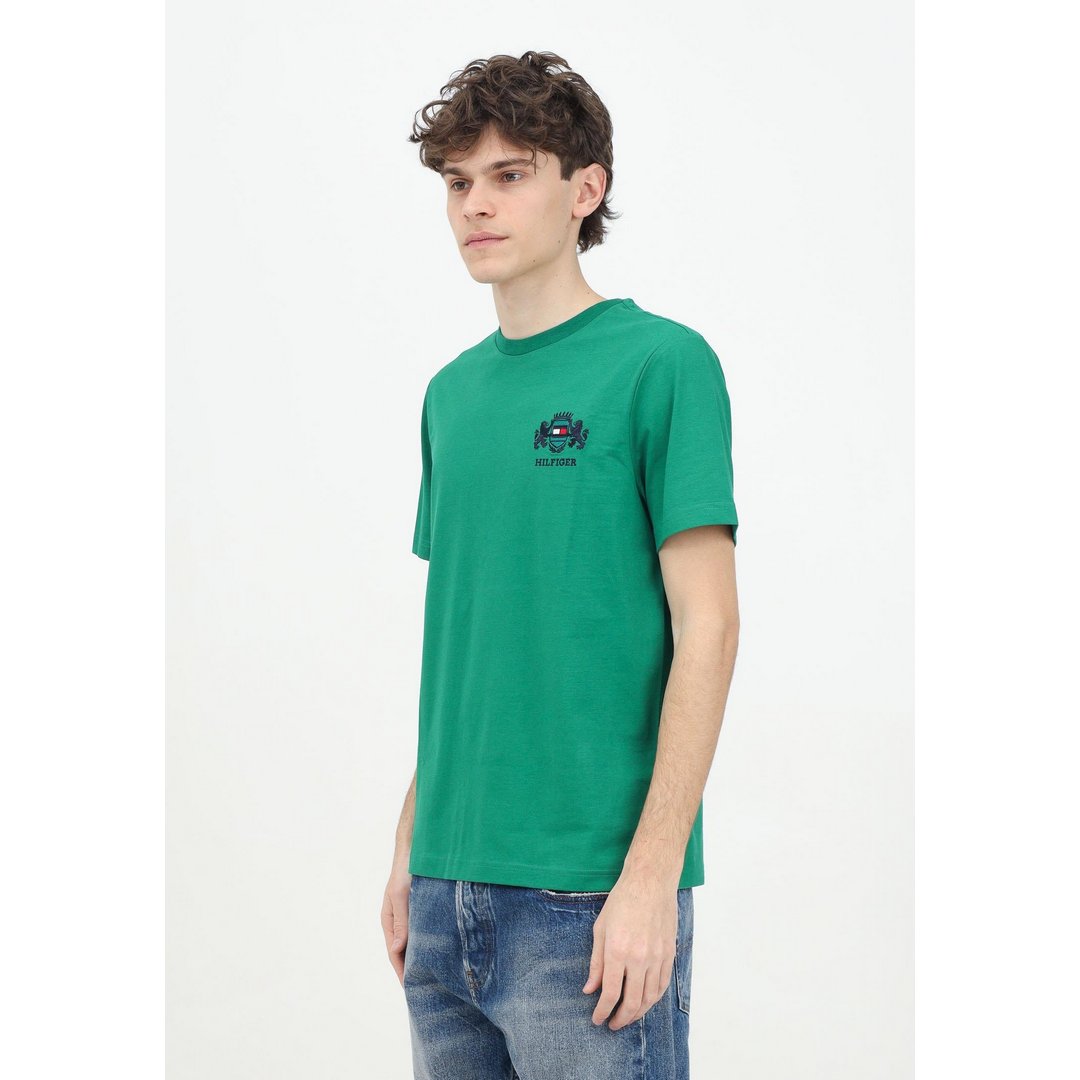 Hilfiger Small Crest Tee Nouveau Green / L