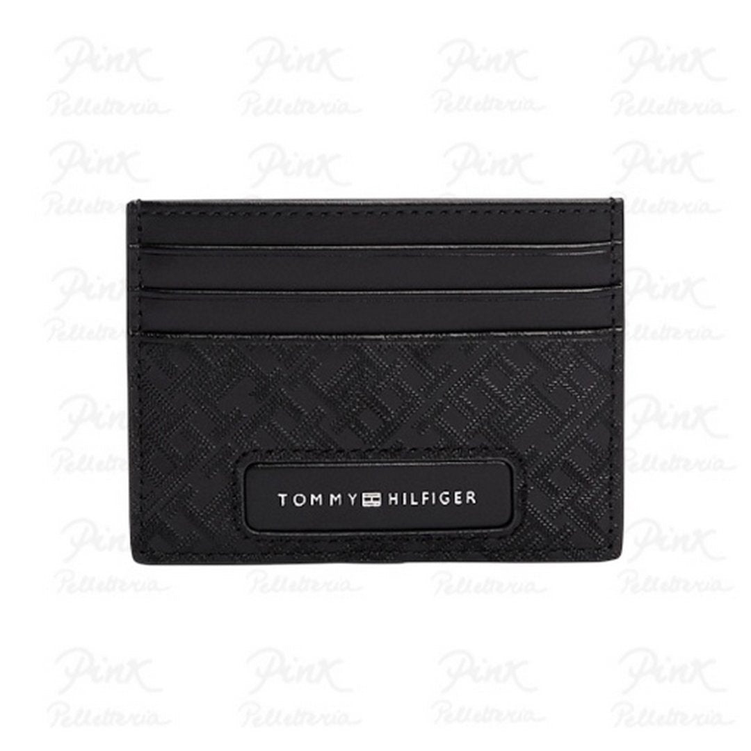 Th Monogram Cc Holder Black / OS