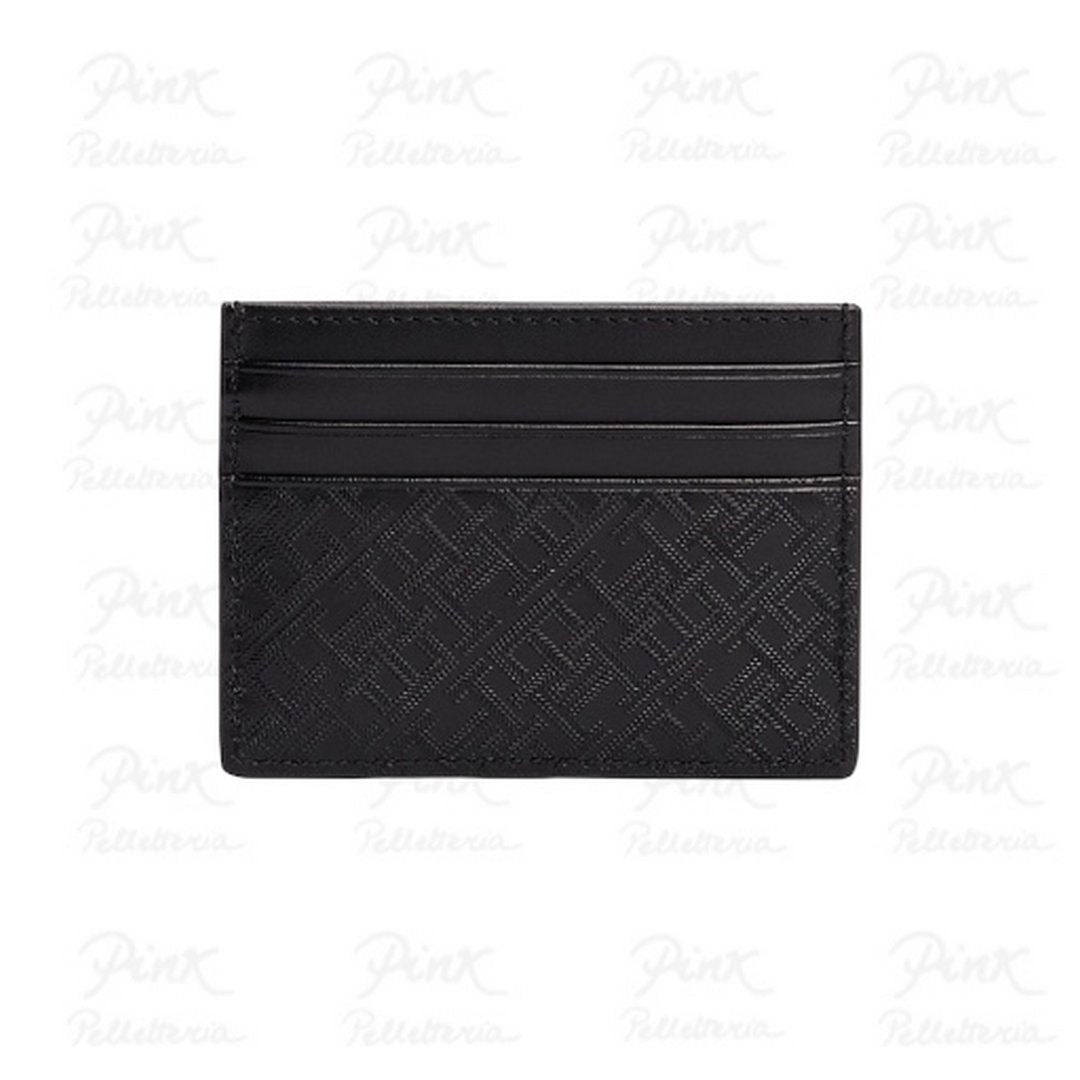 Th Monogram Cc Holder Black / OS