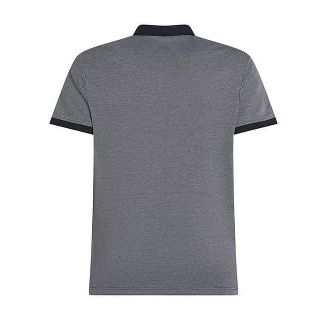Two Tone Interlock Reg Polo Desert Sky / White / L